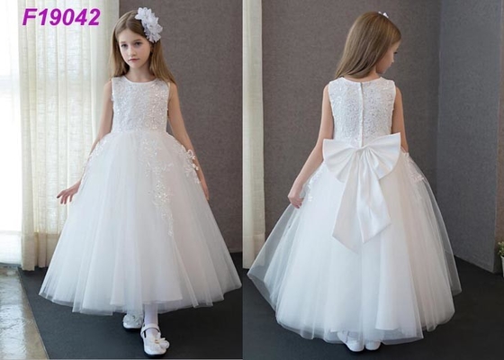First Communion Party Childrens Flower Girl Dresses For Older Girl Lovely Tulle