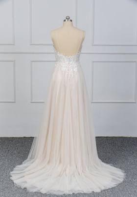 Elegant Party White Ball Gown Wedding Dresses Summer Modern Bridal Gowns