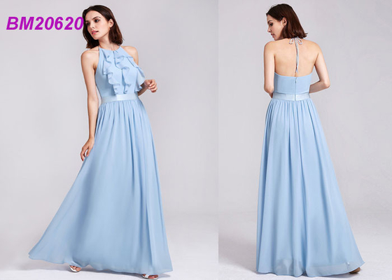 Lo speciale lungo chiffon Occation di nozze dei vestiti eleganti dalla damigella d'onore veste Vestido De Noiva